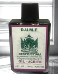 DUME Wish Oil bottle of spiritual oil for intention setting, manifestation, and ritual use.
