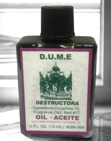 DUME Wish Oil bottle of spiritual oil for intention setting, manifestation, and ritual use.