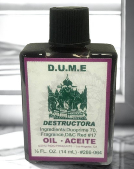 DUME Wish Oil bottle of spiritual oil for intention setting, manifestation, and ritual use.
