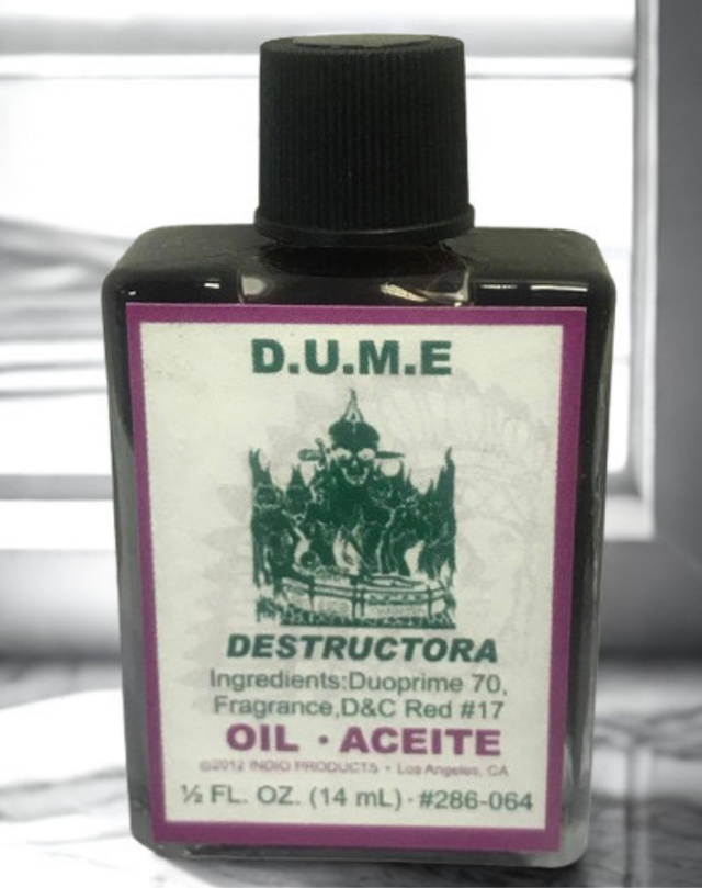 DUME Wish Oil bottle of spiritual oil for intention setting, manifestation, and ritual use.