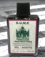 DUME Wish Oil spiritual oil bottle for wish fulfillment rituals, altar work, and prayer use.