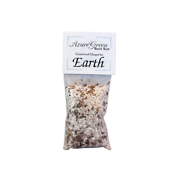 Earth bath salts, 5 oz, with herbal blend