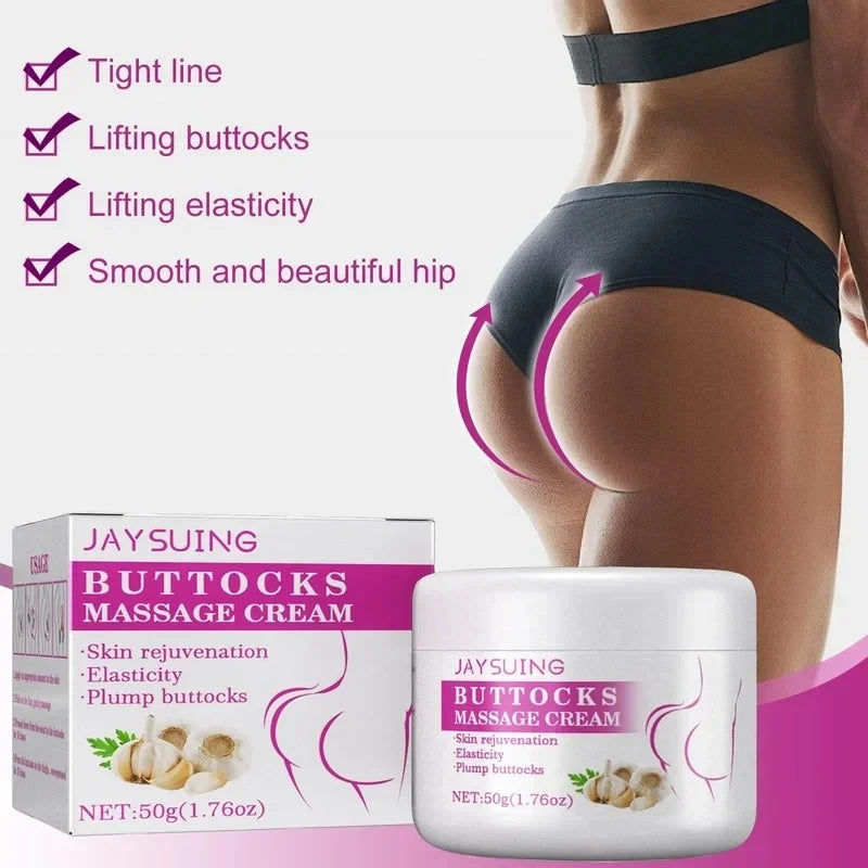 Eelhoe Butt Lift Firming Cream 50g for lifting, toning, and shaping the buttocks and hips.