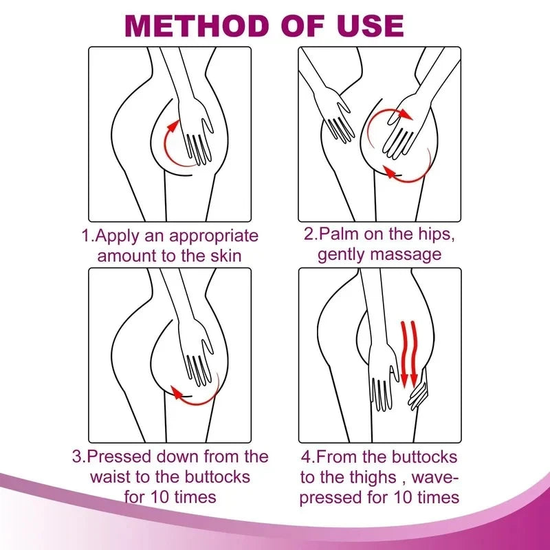 Eelhoe Butt Lift Firming Cream 50g for firming, contour massage, and targeted daily body care.