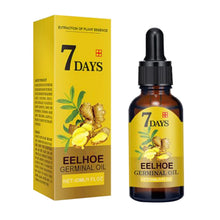 eelhoe Ginger Hair Regrowth and Scalp Treatment Oil bottle and packaging on white background for daily scalp care.