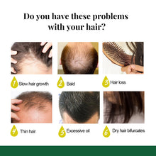 EELHOE Ginger Care Hair Growth Spray applied to scalp for hair loss treatment and follicle stimulation.