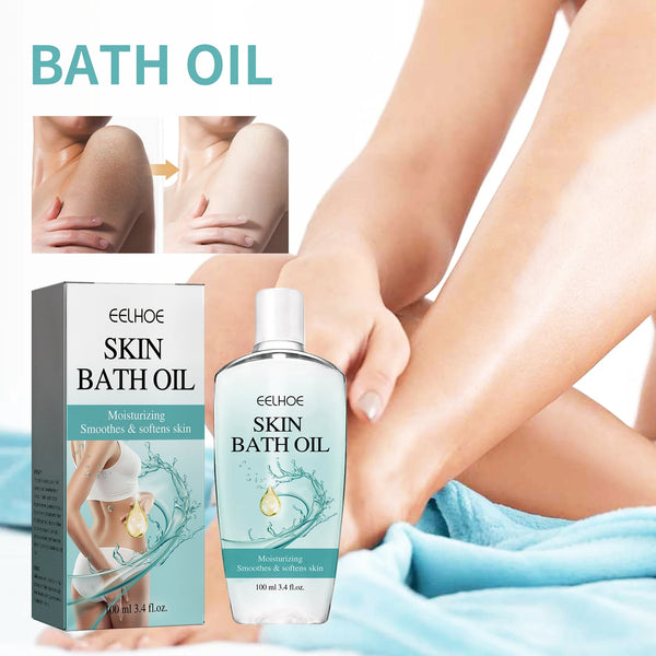 EELHOE Nourishing Shower Oil 100ml bottle for daily face and body cleansing and hydration.
