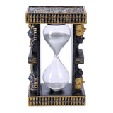 Egyptian Pharaoh and Nefertiti hourglass, front view