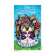 Eight Coins' Tattoo Tarot card sample A