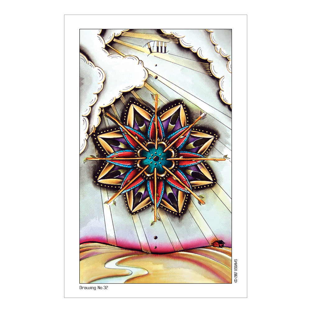 Eight Coins' Tattoo Tarot card sample B