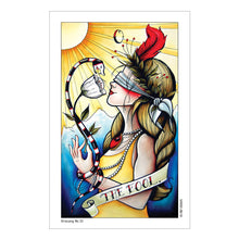 Eight Coins' Tattoo Tarot card sample C
