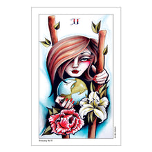 Eight Coins' Tattoo Tarot card sample F