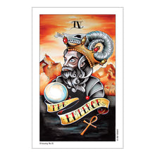 Eight Coins' Tattoo Tarot card sample I