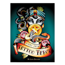 Eight Coins' Tattoo Tarot deck box, front cover