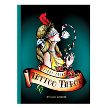 Eight Coins' Tattoo Tarot deck box, back cover