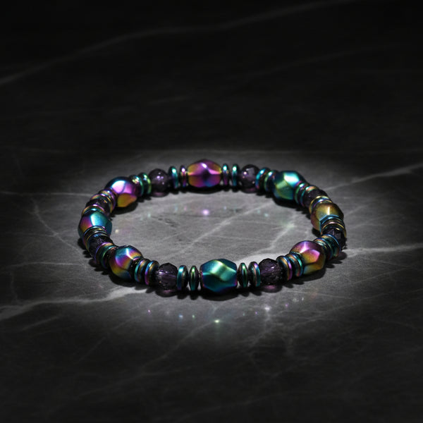 Elegant Black Magnetic Bracelet unisex bracelet for everyday wear, wellness support, and casual styling.