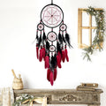 Elegant Bohemian Dream Catcher wall hanging for bedroom decor, nursery styling, and spiritual home accents.