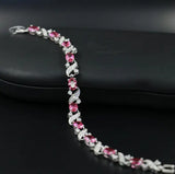 Elegant Crystal Gemstone Charm Bracelet jewelry bracelet for everyday style, casual fashion wear, and personal accessorizing.