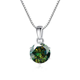 Elegant women’s Real Moissanite pendant jewelry for evening wear, anniversary gifts, and polished daily style.