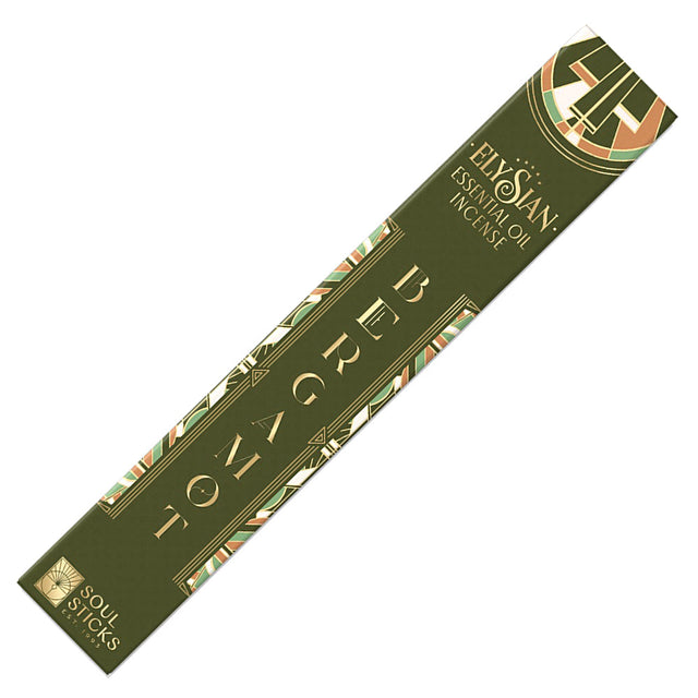 ElySian bergamot essential oil incense sticks, 10-pack