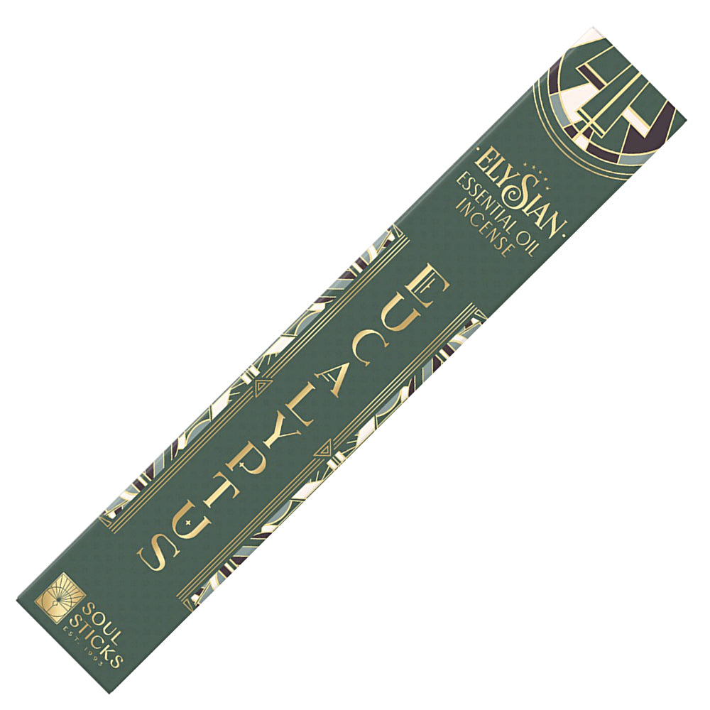 ElySian eucalyptus essential oil incense sticks, 10-pack