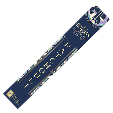 ElySian patchouli essential oil incense sticks, 10-pack
