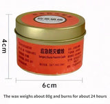 Emergency household candles clean-burning candles for safe home lighting, emergency backup use, and storm readiness.