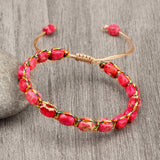 Emperor Stone bohemian stretch bracelet for chakra healing, everyday wellness wear, and meditation use.