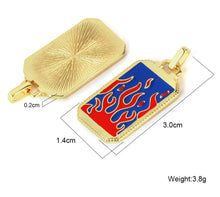 Enamel tarot necklace pendant charm for daily wear, spiritual-inspired fashion, and unique gift giving.