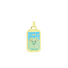 Enamel tarot symbol pendant necklace for everyday fashion, spiritual expression, and unique jewelry styling.