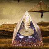 Energy Pyramid for meditation, energy healing, and home décor.