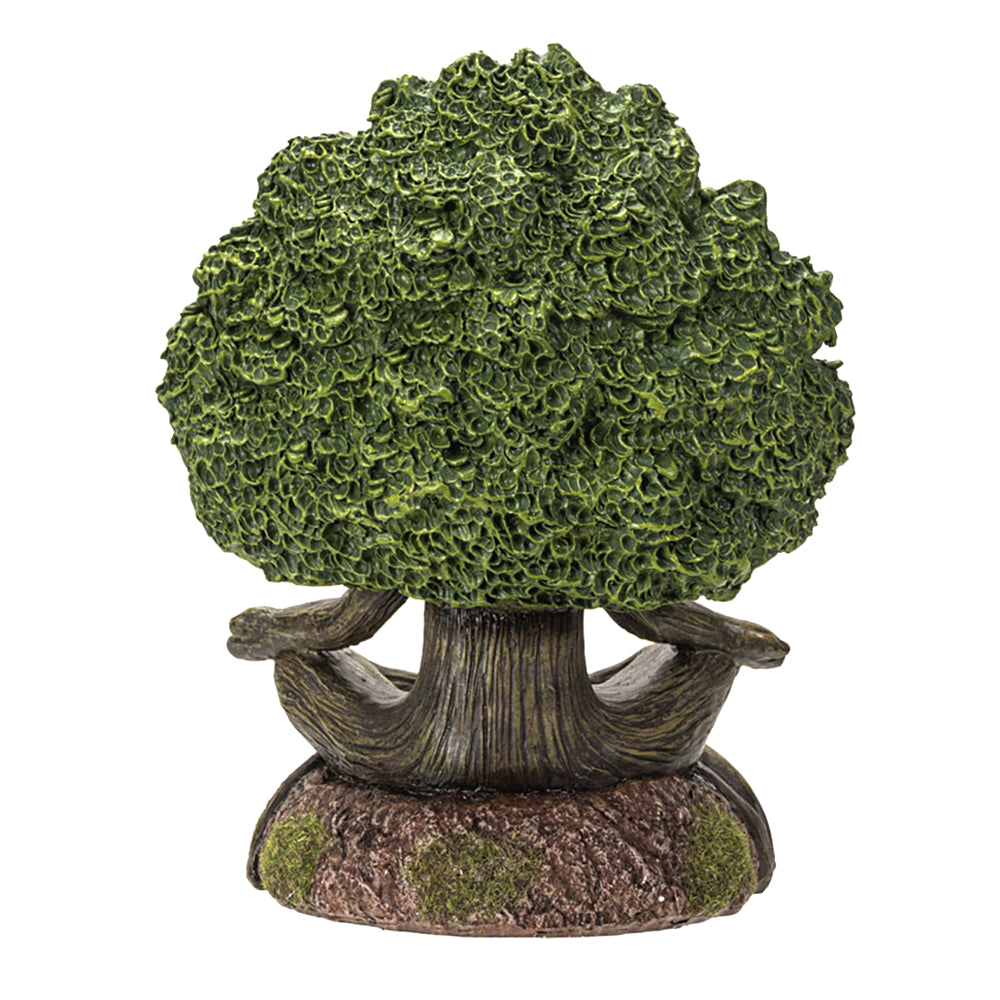 ENT tree backflow incense burner for burning incense cones during mindfulness practice, aromatherapy, and home relaxation.