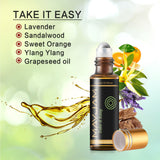 Essential oil 10ml bottle with multiple scents for relaxing diffuser use, aromatherapy, and indoor freshness.