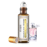 EUQEE 10ml roller oil in Coconut Vanilla Angel scent for portable fragrance use and easy pulse-point application.