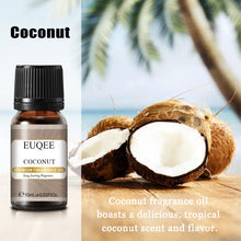 EUQEE 10ml sweet fruity aroma fragrance oil bottle for scenting rooms, oil burners, and daily fragrance use.