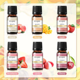 EUQEE fragrance oil gift set with 6 bottles for diffusers, room scenting, and relaxing aromatherapy sessions.