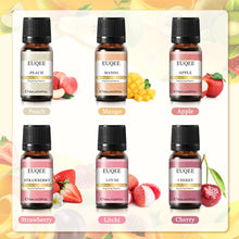 EUQEE Cozy Aromas Gift Set bottles for ultrasonic diffusers and everyday home scenting.
