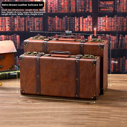 European style vintage wood carry case for storing hobby materials, accessories, and practical home essentials.