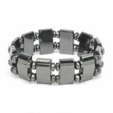 Everyday Magnetic Hematite Therapy Bracelet unisex beaded accessory for regular wear, workday styling, and casual outfit pairing.