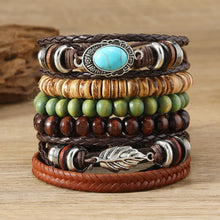 Evil Eye & Hamsa bohemian wrap jewelry bracelet set with layered bracelet form for fashionable wrist styling, spiritual-inspired wear, and gift giving.