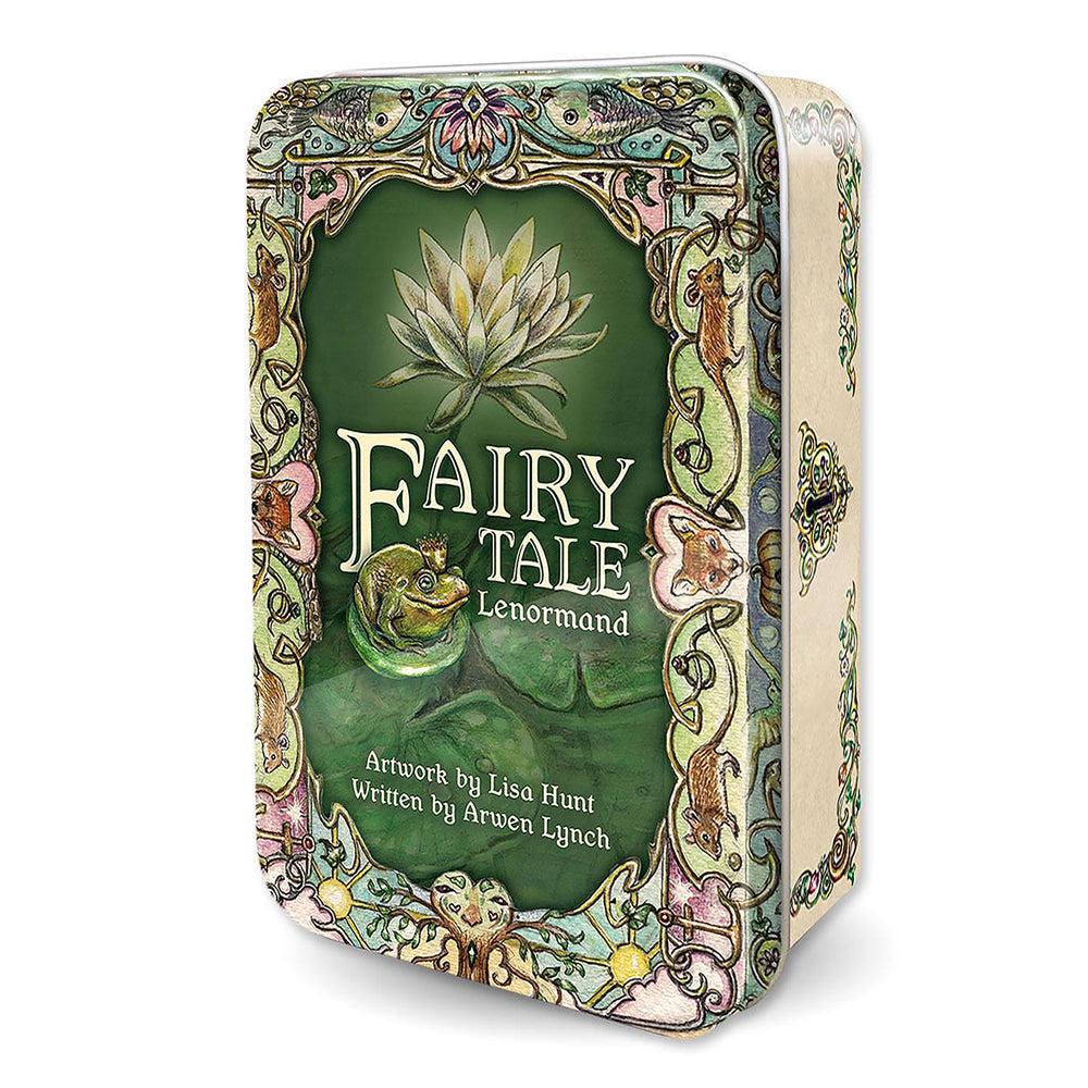 Fairy Tale Lenormand deck in treasure chest tin