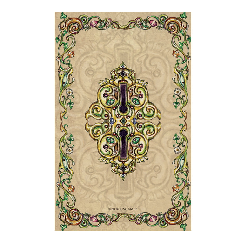 Fairy Tale Lenormand tin, back view