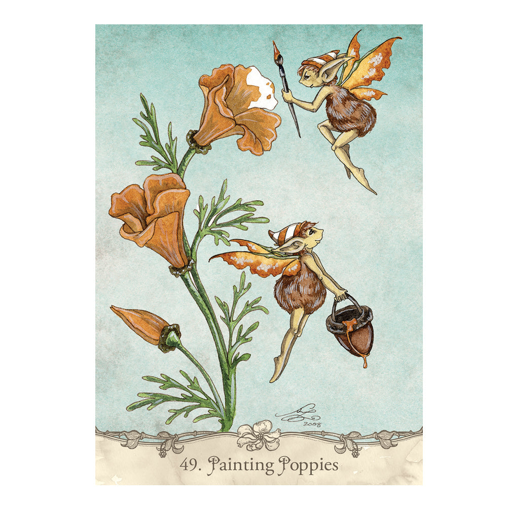 Fairy Wisdom Oracle Deck guidebook page