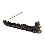 Fairy with Sphere Incense Holder, polyresin, 12.5 inches