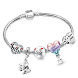 Family Bond Love charm bracelet for symbolic jewelry wear, sentimental gift occasions, and honoring family relationships.