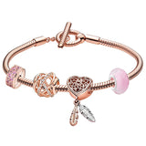 Family Love keepsake bracelet with charms for memory-inspired wear, meaningful gifting, and sentimental family use.