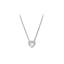 Fashion colorful heart necklace with heart-shaped pendant for trendy accessorizing, layering, and everyday use.