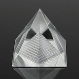 Feng Shui Egyptian Healing Pyramid for meditation, energy healing, and home décor.