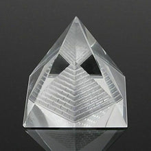Feng Shui Egyptian Healing Pyramid for meditation, energy healing, and home décor.