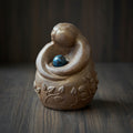 Figurine of Tenderness, natural gypsum sculpture